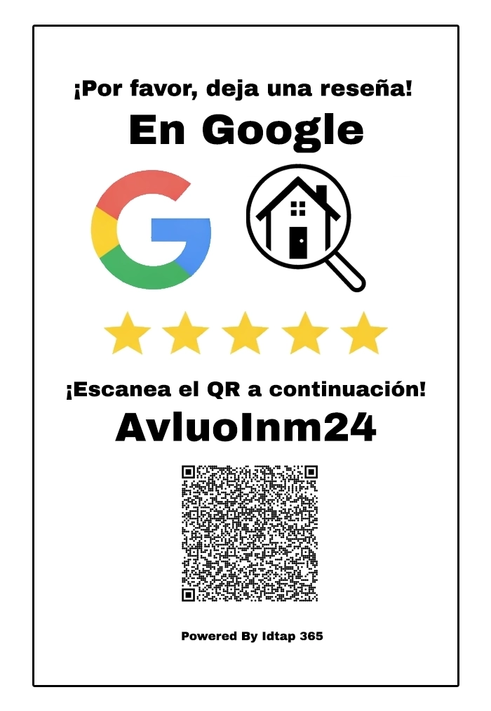 Tarjeta NFC blanca PVC con reseña Google