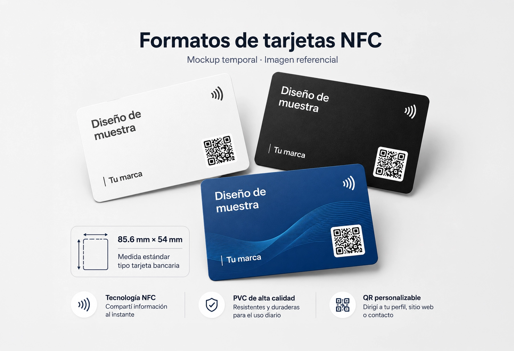 Formatos de tarjetas NFC IDTAP365
